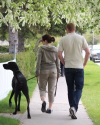 Walking with Bobby